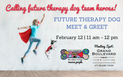 Future Therapy Dog Meet & Greet on Feb. 12