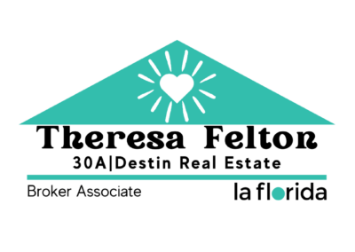 theresa felton 30A Destin Realtor and Broker Associate with la florida logo