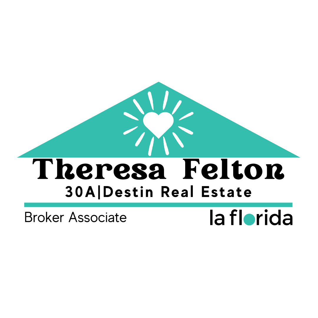 theresa felton 30A Destin Realtor and Broker Associate with la florida logo